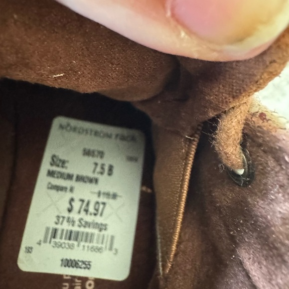 TOMS Women's Tan Wedge Booties - Picture 6 of 6